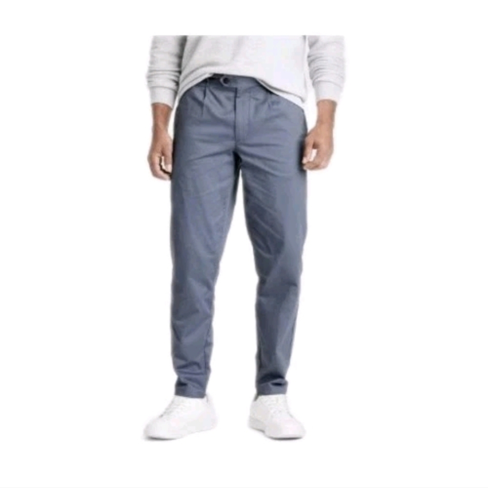 Goodfellow & Co. Extended Tab Pleated Trousers Gray 30x32 NWT